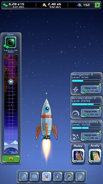 Idle Space Company — скриншот 1
