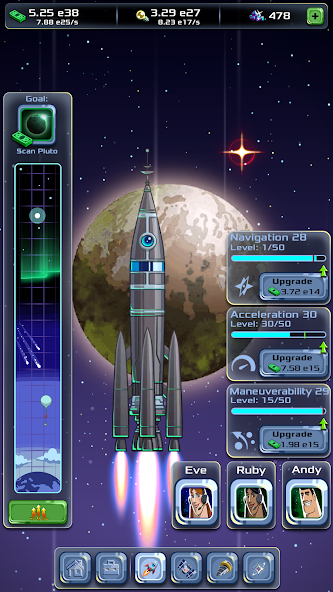 Idle Space Company — скриншот 2