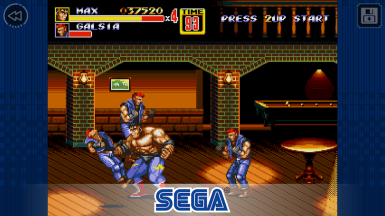 Streets of Rage 2 Classic — скриншот 1