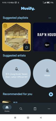 Musify — скриншот 1