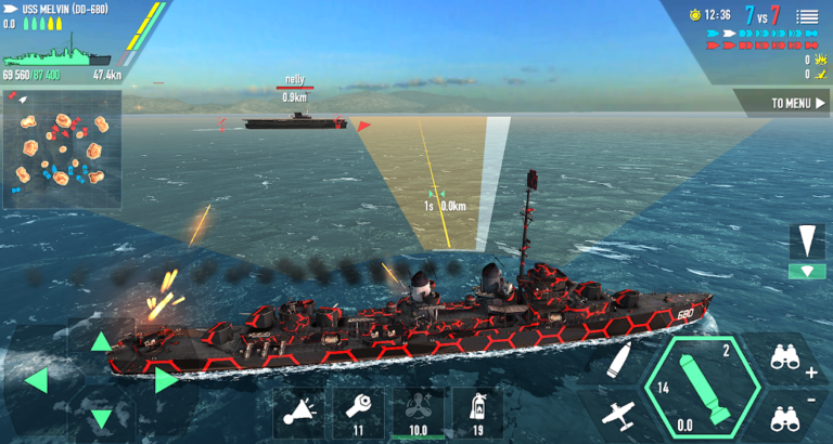Battle of Warships: Online — скриншот 2