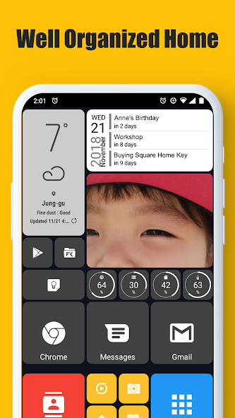Square Home — скриншот 1