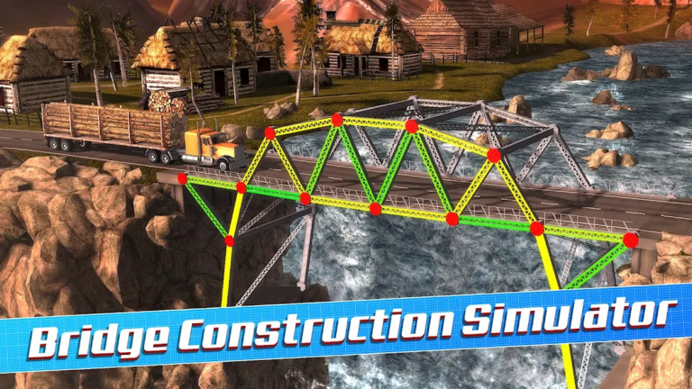 Bridge Construction Simulator — скриншот 1