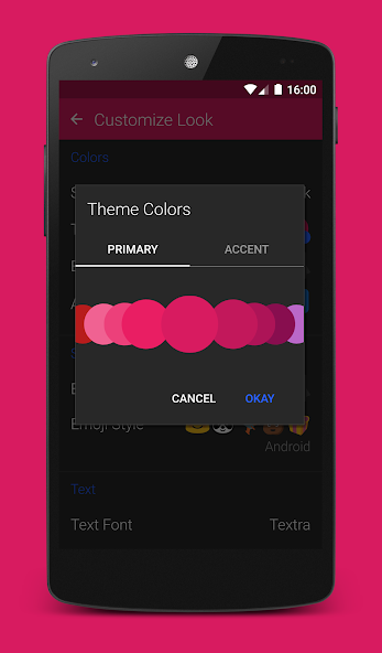 Textra SMS — скриншот 1