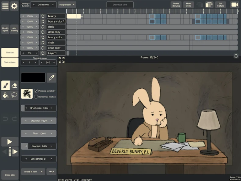 RoughAnimator — скриншот 1