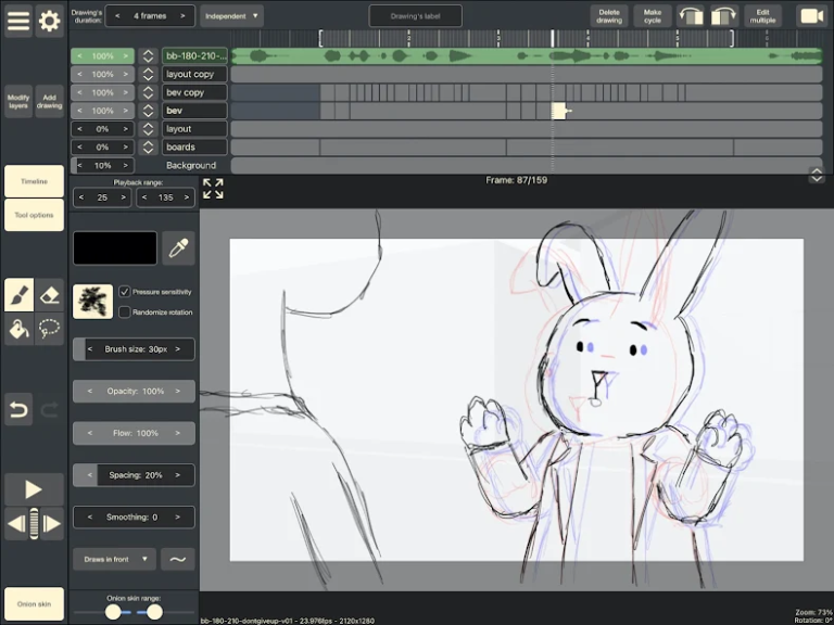 RoughAnimator — скриншот 2