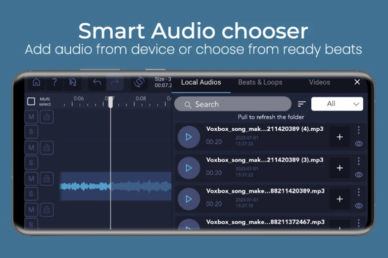 VoxBox Audio Editor — скриншот 2