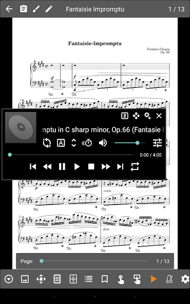 Скриншот приложения MobileSheets — скриншот 2