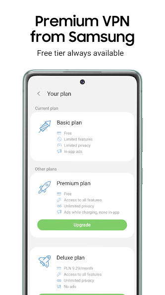 Скриншот приложения Samsung Max VPN & Data Saver — скриншот 2