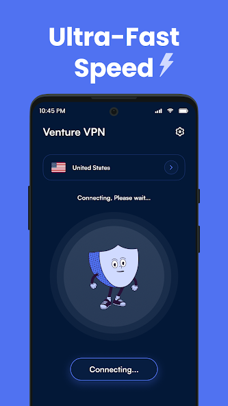 Скриншот приложения Venture VPN — скриншот 2