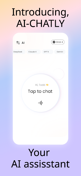 Скриншот приложения AI Chatly: GPT 5 AI Chatbot — скриншот 1