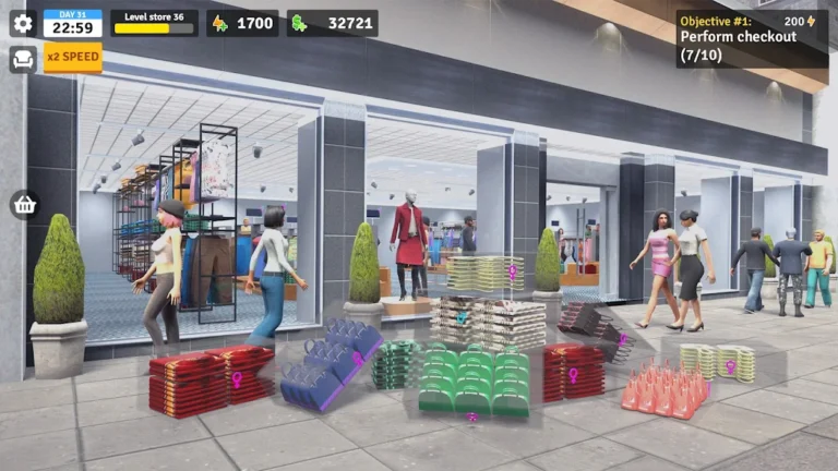 Скриншот приложения Clothing Store Simulator — скриншот 2
