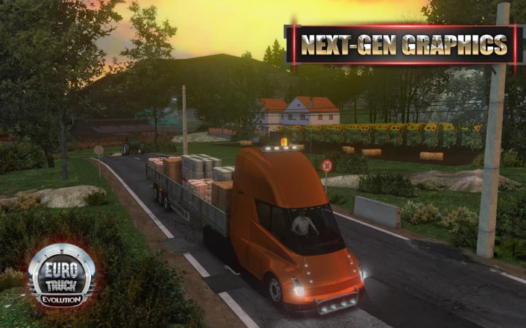 Скриншот приложения Euro Truck Driver — скриншот 1