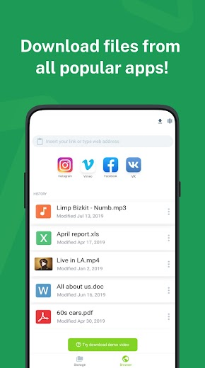Savefrom Helper Pro — скриншот 1