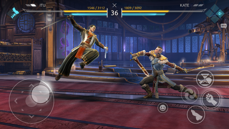 Скриншот приложения Shadow Fight 4: Arena — скриншот 1
