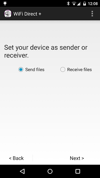 Скриншот приложения WiFi Direct + — скриншот 2