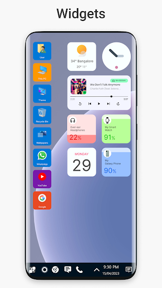 Скриншот приложения Win 11 Launcher — скриншот 1
