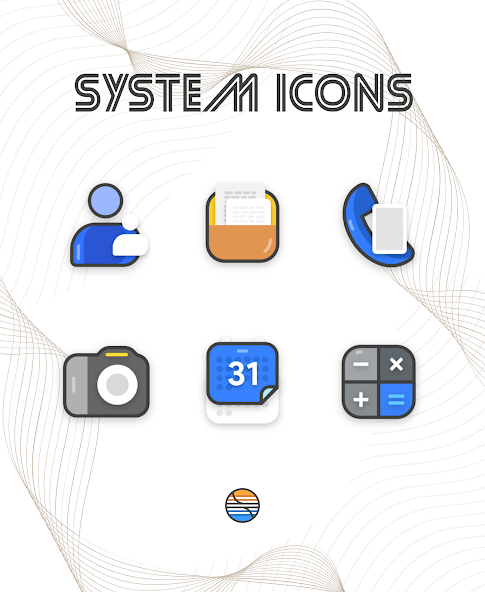 Скриншот приложения Borderline Icon Pack — скриншот 2