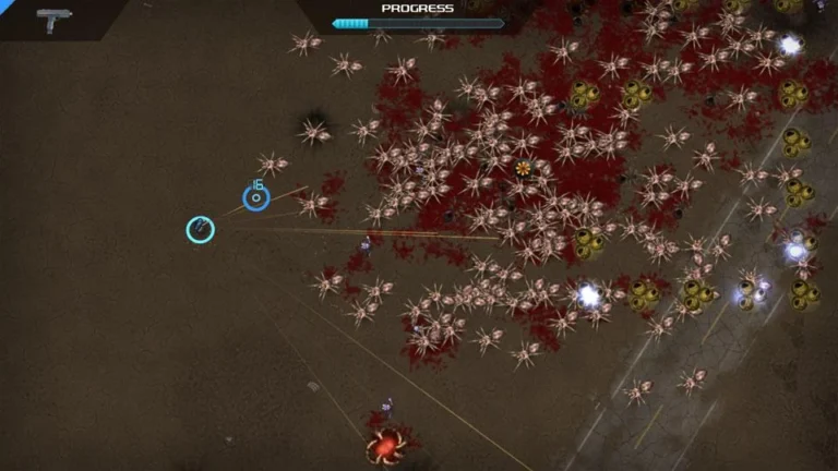 Скриншот приложения Crimsonland — скриншот 1