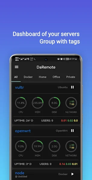 Скриншот приложения DaRemote — скриншот 1