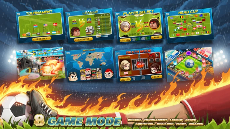 Скриншот приложения Head Soccer — скриншот 2