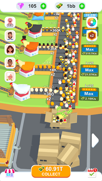Скриншот приложения Idle Egg Factory — скриншот 2