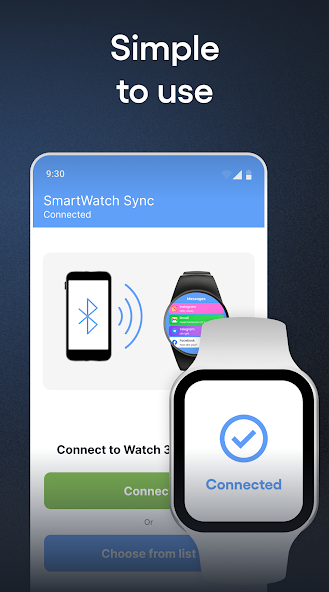 Скриншот приложения SmartWatch Sync Wear — скриншот 2