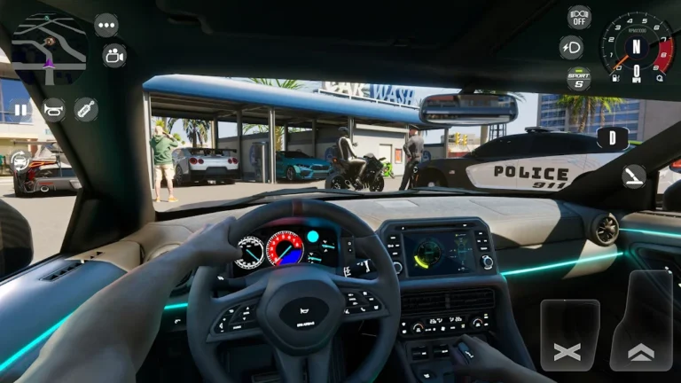 Скриншот приложения Street Racing EVO : Car & Moto — скриншот 2