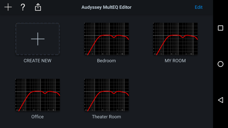 Скриншот приложения Audyssey MultEQ Editor — скриншот 2
