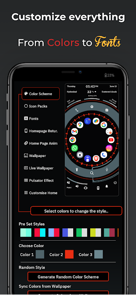Скриншот приложения Orbit Launcher — скриншот 2