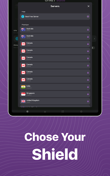 Скриншот приложения OrNET Security Suite — скриншот 2