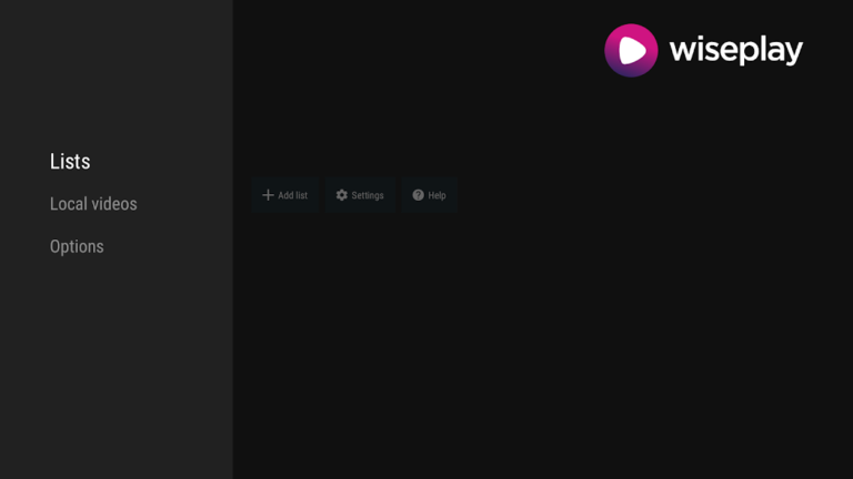 Скриншот приложения Wiseplay — скриншот 1