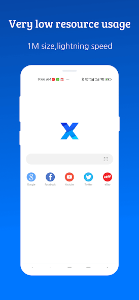 Скриншот приложения XBrowser — скриншот 1