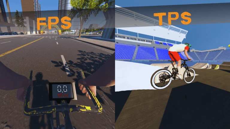 Скриншот приложения Bicycle Extreme Rider 3D — скриншот 1
