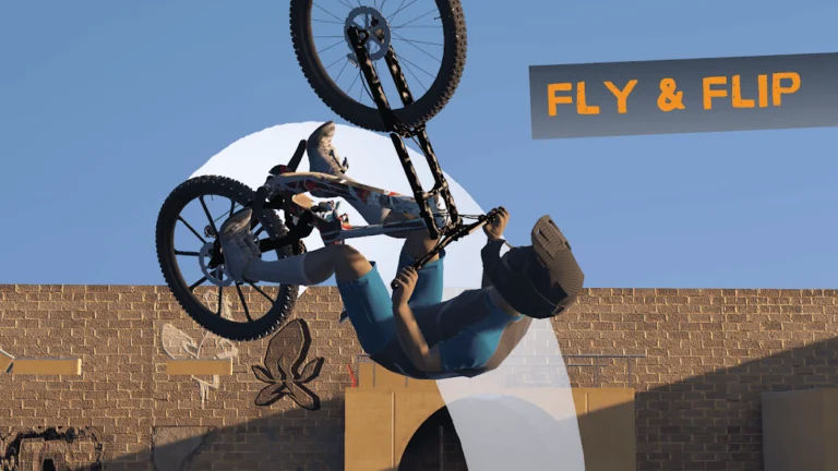 Скриншот приложения Bicycle Extreme Rider 3D — скриншот 2