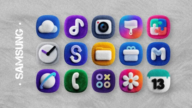 Скриншот приложения Fluffy OneUi Icons — скриншот 1