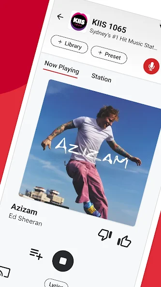 Скриншот приложения iHeart: Radio, Podcasts, Music — скриншот 1