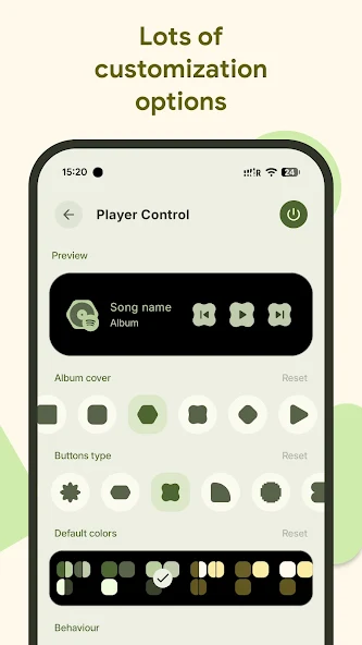 Скриншот приложения Material Capsule: Dynamic UI — скриншот 2
