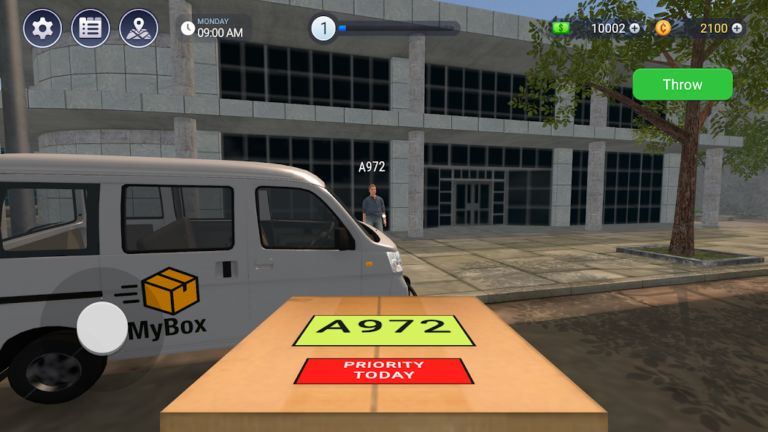 Скриншот приложения Parcel Delivery Simulator — скриншот 1