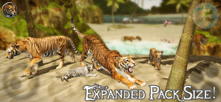 Скриншот приложения Ultimate Tiger Simulator 2 — скриншот 2