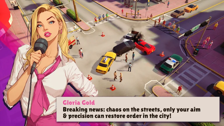 Скриншот приложения Vice Sniper: Crime Shooting 3D — скриншот 2