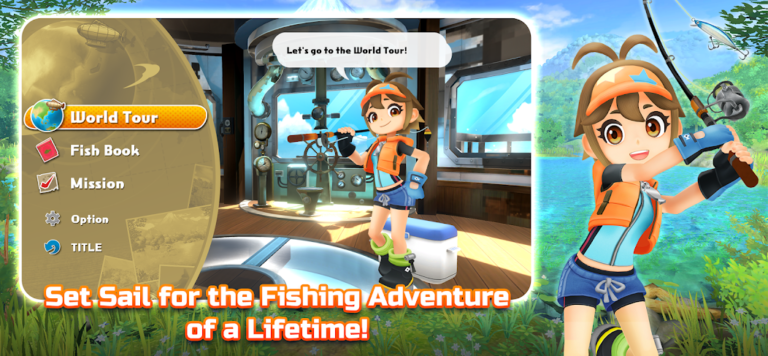 Скриншот приложения Crunchyroll: Fishing Star WT — скриншот 1
