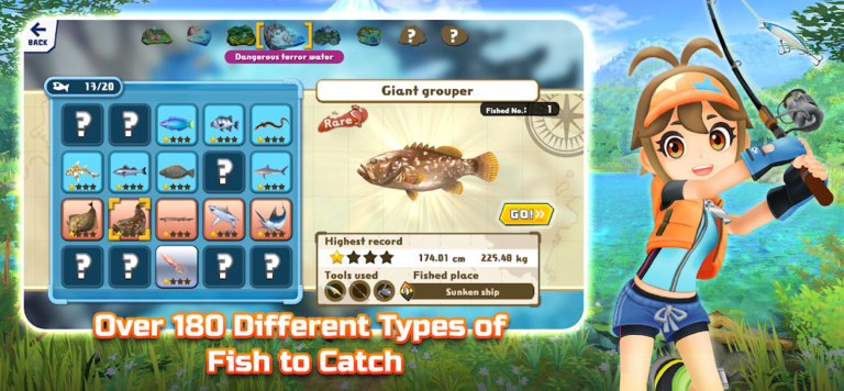Скриншот приложения Crunchyroll: Fishing Star WT — скриншот 2