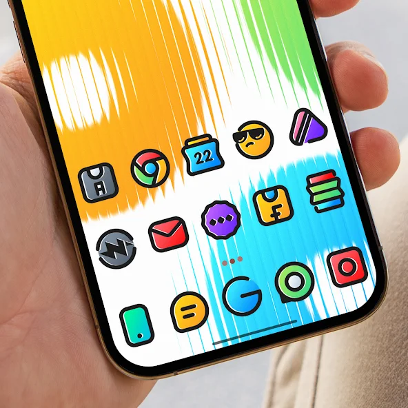 Скриншот приложения Doodle Iconpack — скриншот 1