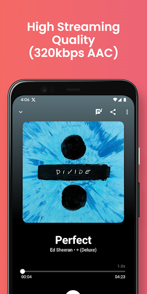Скриншот приложения Joytify - Music & Playlists — скриншот 1