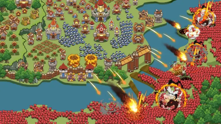 Скриншот приложения Nighty Knight: Frontier War TD — скриншот 1