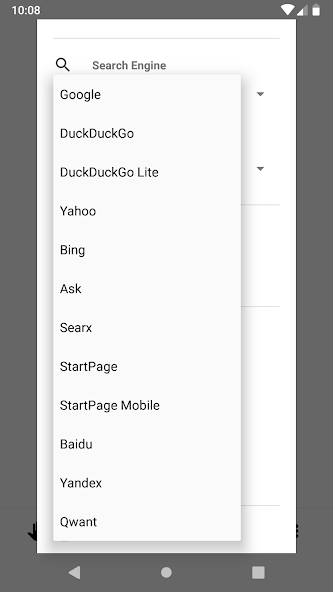 Скриншот приложения OH Private Web Browser — скриншот 2