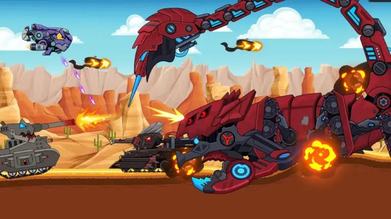 Скриншот приложения Tank Combat: War Battle — скриншот 1