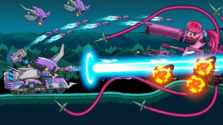 Скриншот приложения Tank Combat: War Battle — скриншот 2