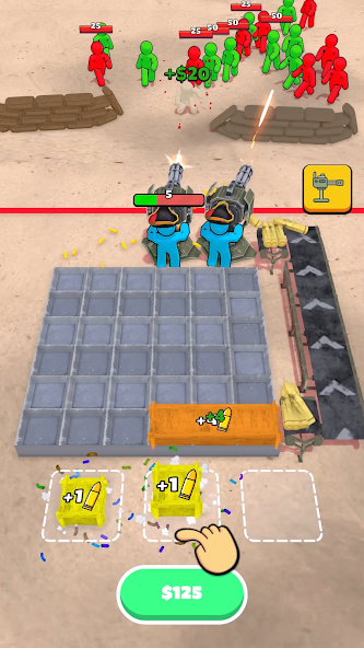 Скриншот приложения Ammo Fever: Tower Gun Defense — скриншот 2